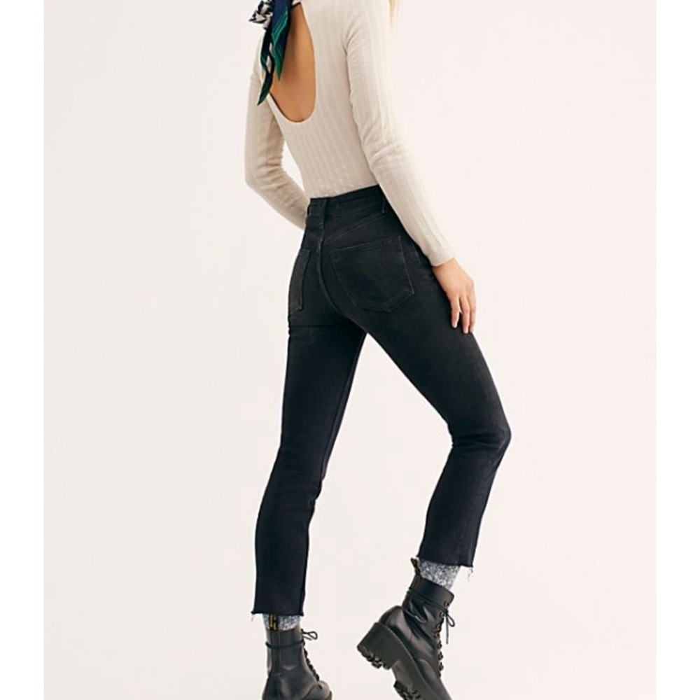 Free people high slim straight leg jeans
